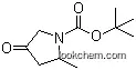 Molecular Structure of 362706-25-0 (1-BOC-5-Methyl-3-pyrrolidinone)
